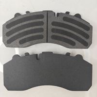 Düşük Metalik Sürtünmeli Ağır Hizmet Tipi Kamyon Otobüs Balatası WVA29560 29570 29173 29087 Scania P380, Iveco Stralis NP 440, BYD DAF için