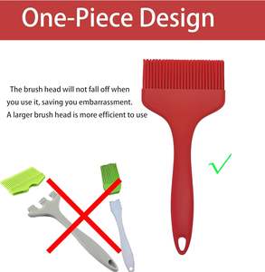 Brocha de Silicona Expandida Resistente al Calor, Brocha de Silicona para Aceite de Grado Alimenticio, Brocha de Silicona para Barbacoa - Product Image 4