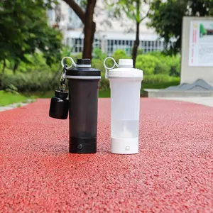 Liquidificador elétrico, carregamento usb, totalmente destacável, fácil de limpeza, auto shaker, garrafa para proteína