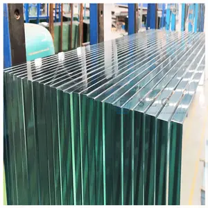 中国制造商12毫米安全定制尺寸牢不可破的商用钢化esg玻璃
