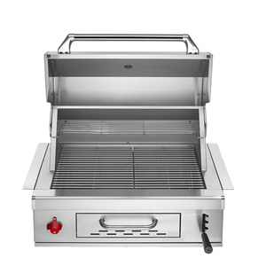 Grande Grill <span class=keywords><strong>BBQ</strong></span> da Incasso per Cucina da Esterno, Griglia a Carbone in Acciaio Inox 304 per Patio e Giardino, <span class=keywords><strong>BBQ</strong></span> in Stile Americano - Product Image 3
