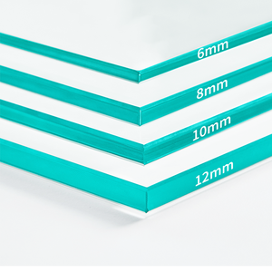 Prix des feuilles de <span class=keywords><strong>verre</strong></span> rectangulaires rondes <span class=keywords><strong>en</strong></span> <span class=keywords><strong>verre</strong></span> trempé épais de 1/2, <span class=keywords><strong>verre</strong></span> trempé réfléchissant pour murs - Product Image 1