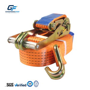 <span class=keywords><strong>Correa</strong></span> de Amarre Retráctil de Poliéster 100% de 50mm, Económica, para Carga y Sujeción en Camiones - Product Image 1