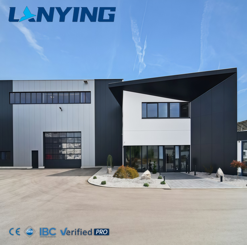 Prefabricated Steel Frame Workshop Factory Plant