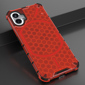 Coque de téléphone transparente en nid d'abeille pour <span class=keywords><strong>rien</strong></span> téléphone 2 1 Housse de protection anti-chute simple et durable pour <span class=keywords><strong>rien</strong></span> téléphone 1 - Product Image 2