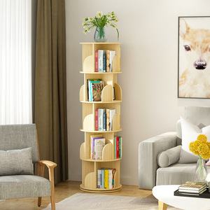 رفوف كتب جديدة للأطفال من الخشب الصلب في رياض الأطفال بغرفة المعيشة - Product Image 3