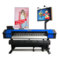 1.3M/1.6M/1.8M/2.5M/3.2M Mesin Cetak Sublimasi Tekstil Pelarut Ramah Lingkungan Printer Sublimasi Inkjet