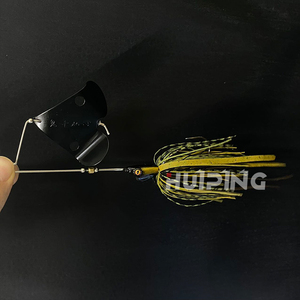 Nuovi arrivi 25.5g Rubber JIG Spinner BuzzBait Blade Jig Heads con gonna in Silicone pesca artificiale Whopper Jigging Bass Lures - Product Image 4