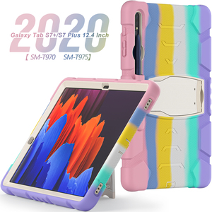 Custodia Robusta Antiurto per <span class=keywords><strong>Tablet</strong></span> con Slot per Penna per <span class=keywords><strong>Samsung</strong></span> Galaxy Tab S8 Ultra <span class=keywords><strong>S7</strong></span> <span class=keywords><strong>FE</strong></span> S8 Plus - Product Image 4