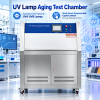Chambre d'essai de vieillissement par lampe UV, équipée de lampes UVA/UVB en option, écran tactile, contrôle de cycle programmable pour les travaux d'évaluation en laboratoire
