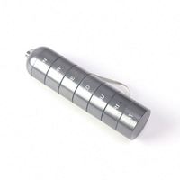 Boîte à médicaments étanche en alliage d'aluminium pour l'extérieur, 7 jours par semaine, pratique, étui de rangement pour pilules détachable, JH Medibox