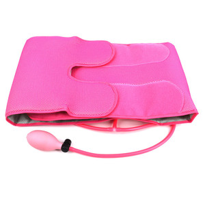 Cinturón de Corrección Pélvica Rojo Rosa, Levantador de Cadera con Presión de Aire, Instrumento de Rehabilitación Postparto, Operación Manual - Product Image 5