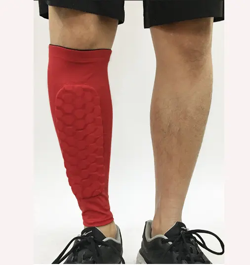 New Arrival Football Soccer Calf Shin Guard Brace Support for Leg Pain Relief Comfortable Leg Strap Protection