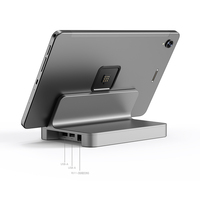 Tableta Android Personalizada de 12 Pulgadas con NFC, G99, Base de Carga con Conector Pogo Pin, Múltiples Puertos, Tableta Kiosco, TPV con NFC Frontal, Tableta con Función de Pago sin Contacto