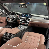 Nouvelle mise à niveau pour BMW F10 F18 2011-2017 : Kit de modification G38, écran Android, tableau de bord numérique LCD, panneau de climatisation