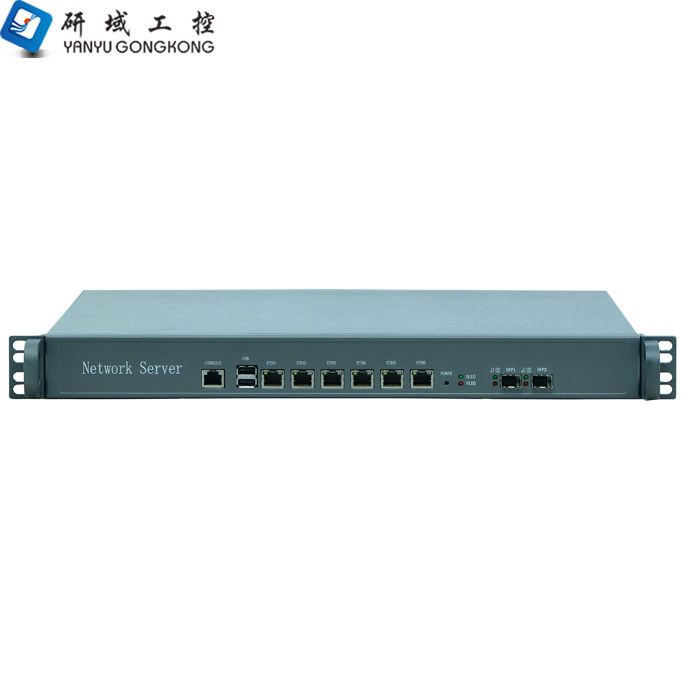 R670FZ LGA1155 1U Rack Mount Firewall pfSense with 6 LAN 2 SFP Ports