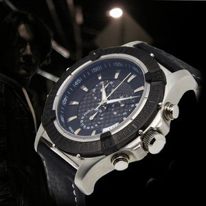 Montre automatique personnalisée pour hommes avec bracelet en cuir véritable <span class=keywords><strong>eta</strong></span> <span class=keywords><strong>7750</strong></span> Montre chronographe Mouvement Montres de luxe étanches pour hommes - Product Image 6