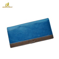 Desain Fashion Kustom Dompet Wanita PU&Kanvas Dengan Kunci Dompet Wanita Berkualitas Tinggi