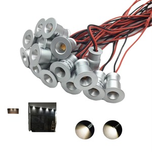 Mini <span class=keywords><strong>spot</strong></span> LED <span class=keywords><strong>12V</strong></span> étanche IP65, 60 LED/m, angle <span class=keywords><strong>de</strong></span> faisceau 30/120°, en alliage d'aluminium, anti-éblouissement, dimmable, température <span class=keywords><strong>de</strong></span> couleur 3000K-6000K pour - Product Image 5