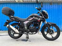 Moto de rue Haojue DKS 150CC, performances puissantes, marque OEM, vitesse maximale >80 km/h, système de sécurité CBS et esthétique jeune.