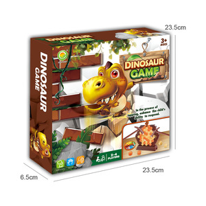 Jeu de dinosaures 23,5 cm x 23,5 cm x 6,5 cm, jouet éducatif pour enfants de 3 ans et plus, jeu de société interactif pour 2-4 joueurs - Product Image 1
