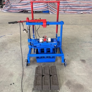 Nhà máy bán hàng trực tiếp của 2-45 nghiêng đẩy máy làm gạch, giá thấp cho xây dựng gạch. - Product Image 3