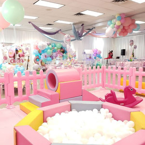 Daycare Pre School Kids <strong>Soft</strong> <strong>Play</strong> And Jumper With Ball Pool Pit Area Softplay Climber Set Indoor Playground Toddler <strong>Soft</strong> <strong>Play</strong> - Product Image 1