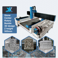 JX chine pas cher 3 axes cnc routeur 4 axes 1325 3d pierre sculpture marbre granit coupe gravure prix de la machine