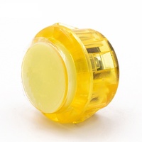 Bouton poussoir silencieux coloré en plastique transparent de 30 mm pour machine de jeu d'arcade KUBIXION KU-3191, accessoires pour console domestique