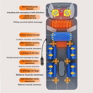 <span class=keywords><strong>Coussin</strong></span> de massage électrique complet COSMO avec massage Shiatsu, vibration, pierres chauffantes et contrôle de la minuterie <span class=keywords><strong>pour</strong></span> le soulagement à domicile - Product Image 3