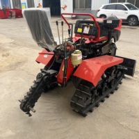Mini Tractor Agrícola de 35HP con Motor Diésel, Transmisión por Engranajes, Multifuncional, Cultivador, Arado