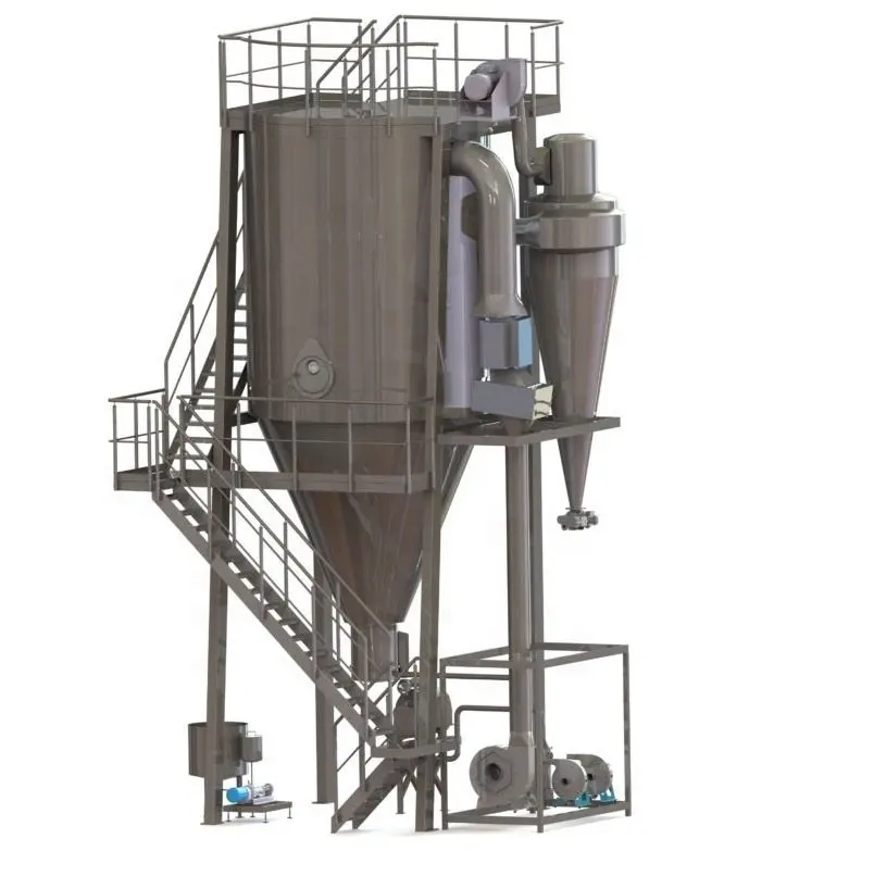 Alkaline Dyes Chemical Powder Making Atomizing Spray Drying Drier Device