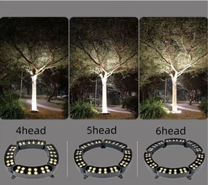 New <strong>Outdoor</strong> Garden IP65 Waterproof Rgb Automatic Color Change Post Projection Lamp Led <strong>Tree</strong> Holding <strong>Light</strong> - Product Image 2