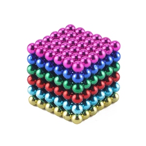Sfere Magnetiche al Neodimio Danone Dorate 3mm, Magneti Industriali <span class=keywords><strong>Arcobaleno</strong></span> con Rivestimento in Oro - Product Image 1