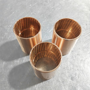 Алмазная масляная канавка, улучшенная смазка, хорошая противоэрозионная оловянная бронза CuSn8P/CuSn4 обернутая латунная втулка <span class=keywords><strong>Fb</strong></span> Сплит втулка. - Product Image 3