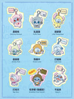 Poupées en peluche en vinyle 100% originales Miniso, Série MINISO Hit Snooze, Porte-clés en peluche, Boîtes mystères, Cadeaux anime et dessins animés