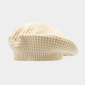 2025 nueva llegada Otoño Invierno boina de ganchillo <span class=keywords><strong>mujeres</strong></span> diseño Simple cuerda boina tejida - Product Image 5
