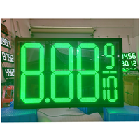 8.889/10 48 inci WIFI+RF Remote Kontrol Nirkabel Layar Harga Bensin Digital LED untuk SPBU Tampilan Harga LED