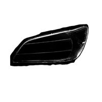 ADS vente directe éclairage transparence durcissement lunettes abat-jour PC faible phare lentille couverture verre pour 04-05 L-exus IS200