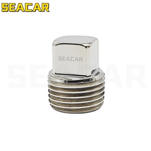 Tapón de tubo de acero inoxidable Seacar 316 con rosca externa de sección redonda para accesorios de tubería - Product Image 1