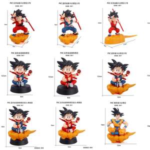 Figura de Juguete LINDA Nueva de PVC Serie <span class=keywords><strong>Dragon</strong></span> <span class=keywords><strong>Ball</strong></span> <span class=keywords><strong>Super</strong></span> Saiyan Modelo de Goku Variedad de Cajas Sorpresa Opcionales Adornos para Auto - Product Image 2