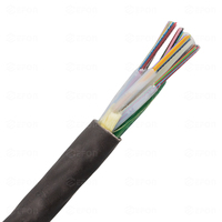 Cable Micro soplado de aire, resistente a la buena intemperie, HDPE/LSZH chaqueta, varios tubos, 72 núcleos, 96 núcleos, 144 núcleos