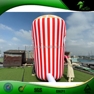 Palomitas de maíz inflables gigantes para publicidad en cines, modelo inflable de comida, globo con forma de botella personalizado - Product Image 3