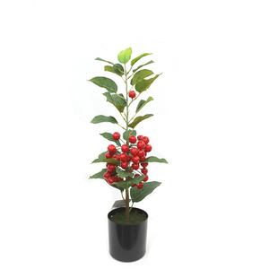 Bán Cây Nhân Tạo Nhỏ Theo Yêu Cầu, Cây Anh Đào Trong Chậu Để Trang Trí Quán Cà Phê Khách Sạn Ngoài Trời - Product Image 1