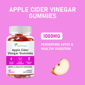 Gomitas de Vinagre de Sidra de Manzana Puro Personalizadas por el Proveedor, Suplemento de ACV para Mujeres y Hombres, Gomitas Veganas Antioxidantes - Product Image 3