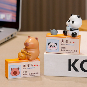 ของตกแต่งเรซิ่นรูปการ์ตูนรุ่ยเจี๋ย สำหรับตกแต่งโต๊ะทำงานและบ้าน เหมาะเป็นของขวัญ - Product Image 1