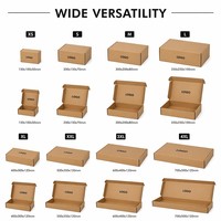 Boîtes d'expédition en papier kraft écologiques, cartons ondulés personnalisés, services d'emballage tout-en-un