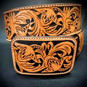 Cinturones Cuadrados de Cuero Vacuno Genuino, Ecológicos, Vintage, Personalizados, Unisex, con Hebilla de Acero, 38 cm de Ancho, Diseño Sólido, para Bodas y Fiestas, Venta al Por Mayor - Product Image 2