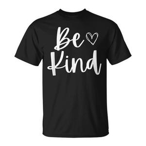 T-shirt Promozionale Ispirazionale, Carina e Divertente con Scritta 'Be Kind' - Product Image 1