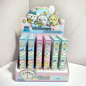 Caja Sorpresa Chiikawa con 24 Bolígrafos de Gel de Anime, Regalo Promocional de Animales para Navidad, Estudiantes y Niños - Product Image 1